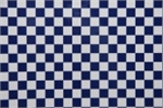 2MTR ORACOVER FUN-4 SMALL CHEQ.WHITE/DK.BLUE